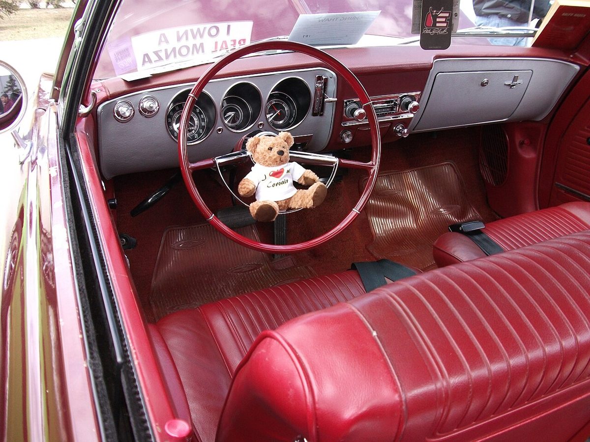 1965 Chevrolet Corvair Monza interior