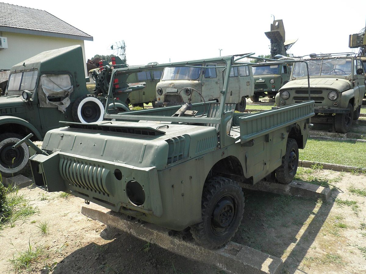 LuAZ-967 in Army History Museum and Park in Kecel, Hungary
