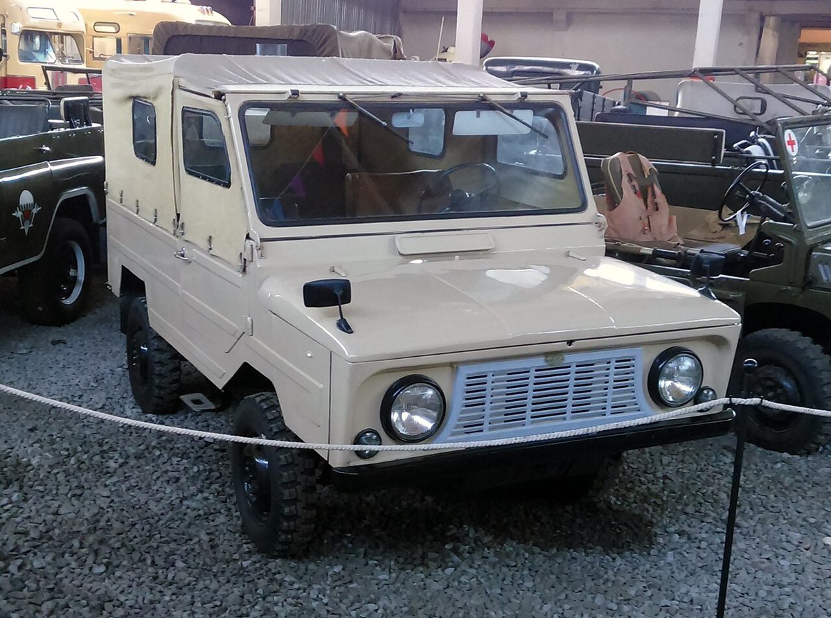 An early LuAZ-969 in the Moscow Museum of Transport
