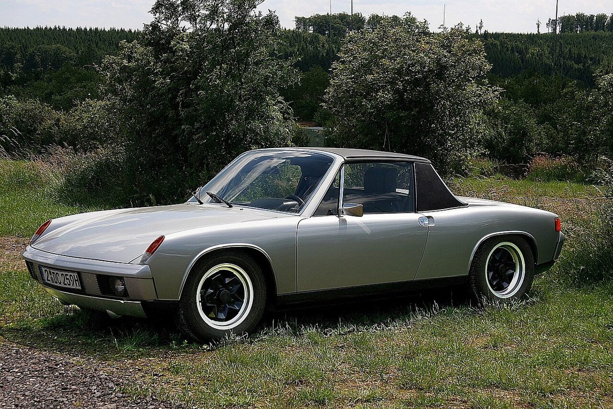 Orange Porsche 914