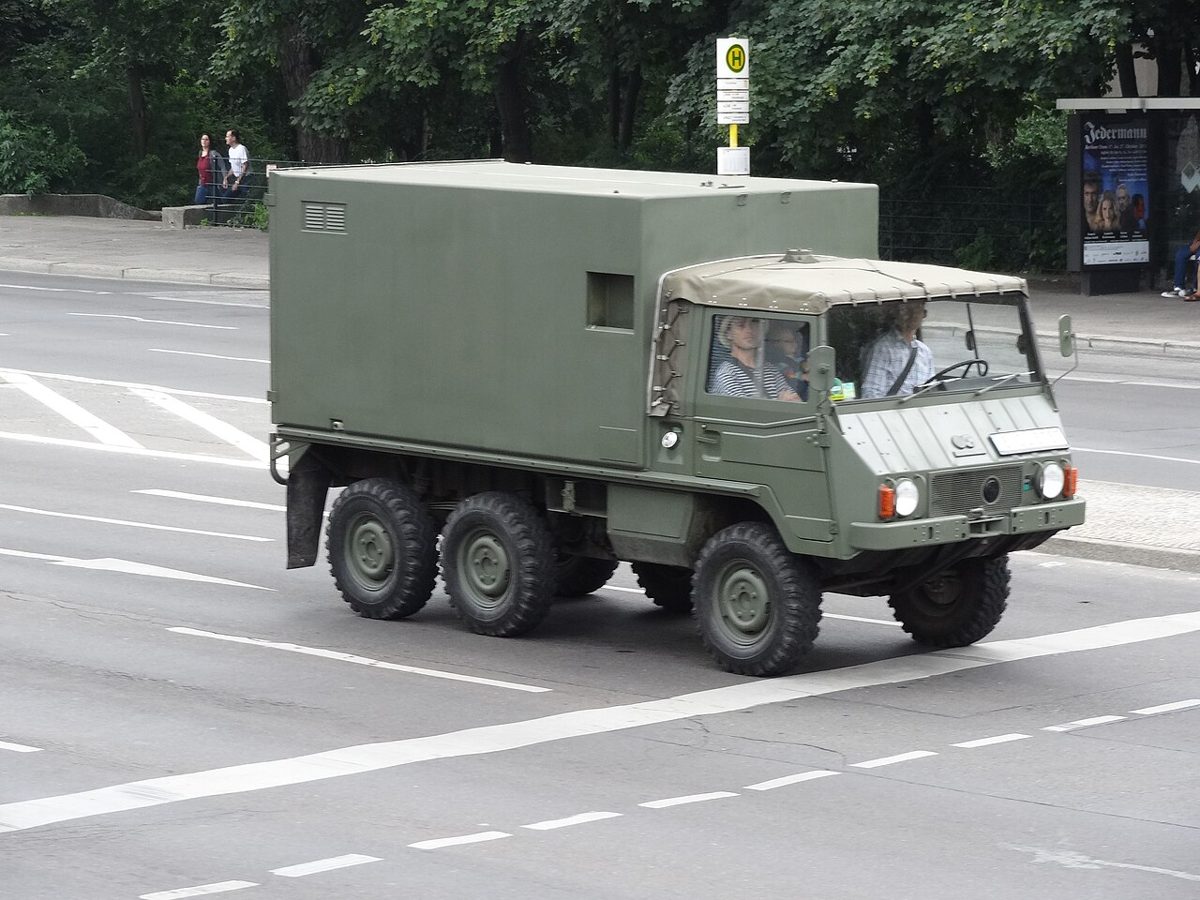 Steyr-Puch Pinzgauer 710 military off-roader in Berlin